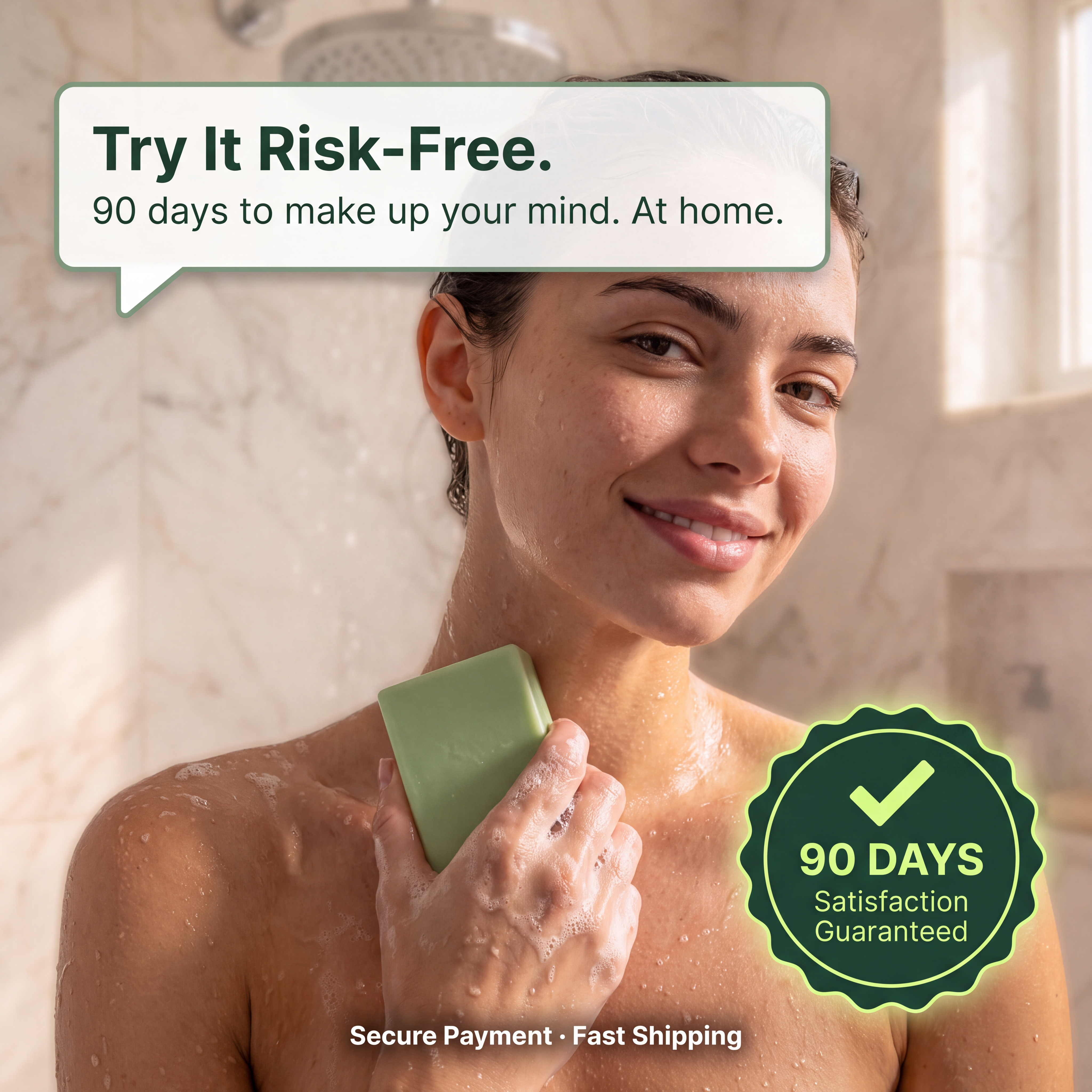 Japanese Exfoliating Bar Soap for Strawberry & Bumpy Skin